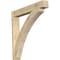 Ekena Millwork Thorton Block Rough Sawn Outlooker, Douglas Fir, 8"W x 48"D x 48"H OUT08X48X48THR05RDF - alternate 1